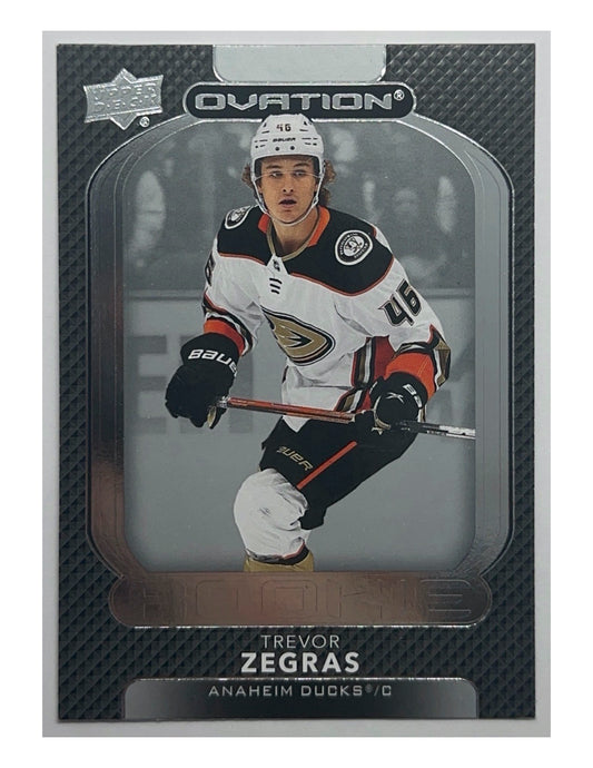 Trevor Zegras 2021-22 Upper Deck Ovation Rookies #106