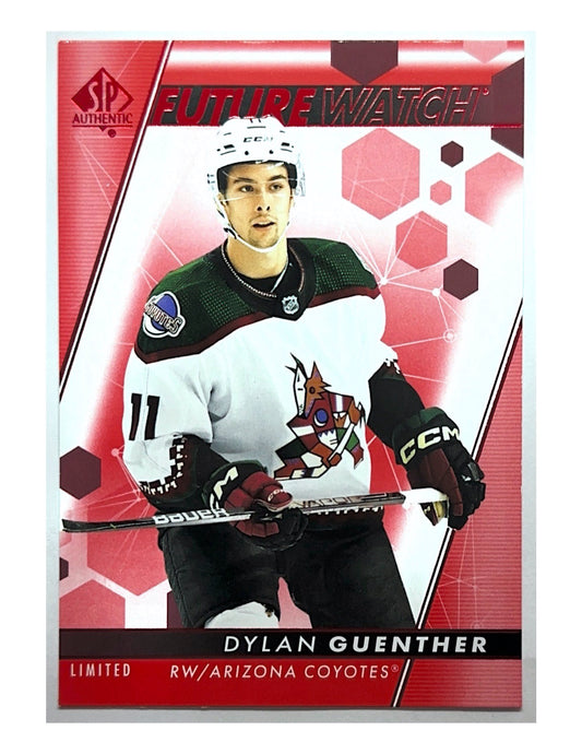 Dylan Guenther 2022-23 Upper Deck SP Authentic Future Watch Limited Red #143
