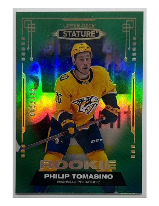 Philip Tomasino 2021-22 Upper Deck Stature Green Rookie #170 - 089/149