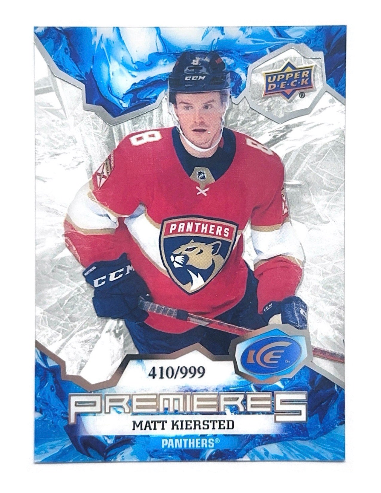 Matt Kiersted 2021-22 Upper Deck Ice Premieres #200 - 410/999