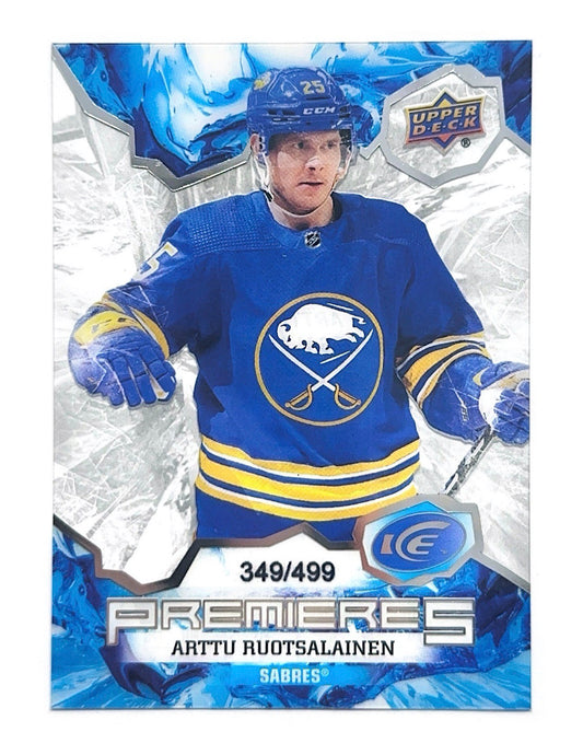 Artuu Ruotsalainen 2021-22 Upper Deck Ice Premieres #213 - 349/499