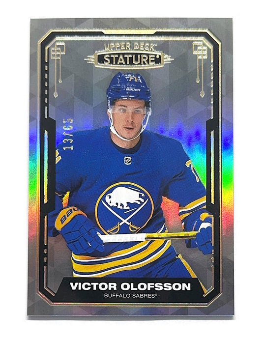 Victor Olofsson 2021-22 Upper Deck Stature Gray #39 - 13/65