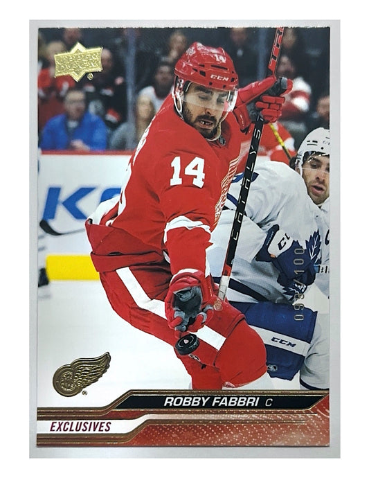 Robby Fabbri 2023-24 Upper Deck Series 1 Exclusives #66 - 099/100