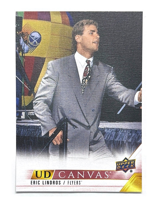 Eric Lindros 2022-23 Upper Deck Series 2 Retired Canvas #C242
