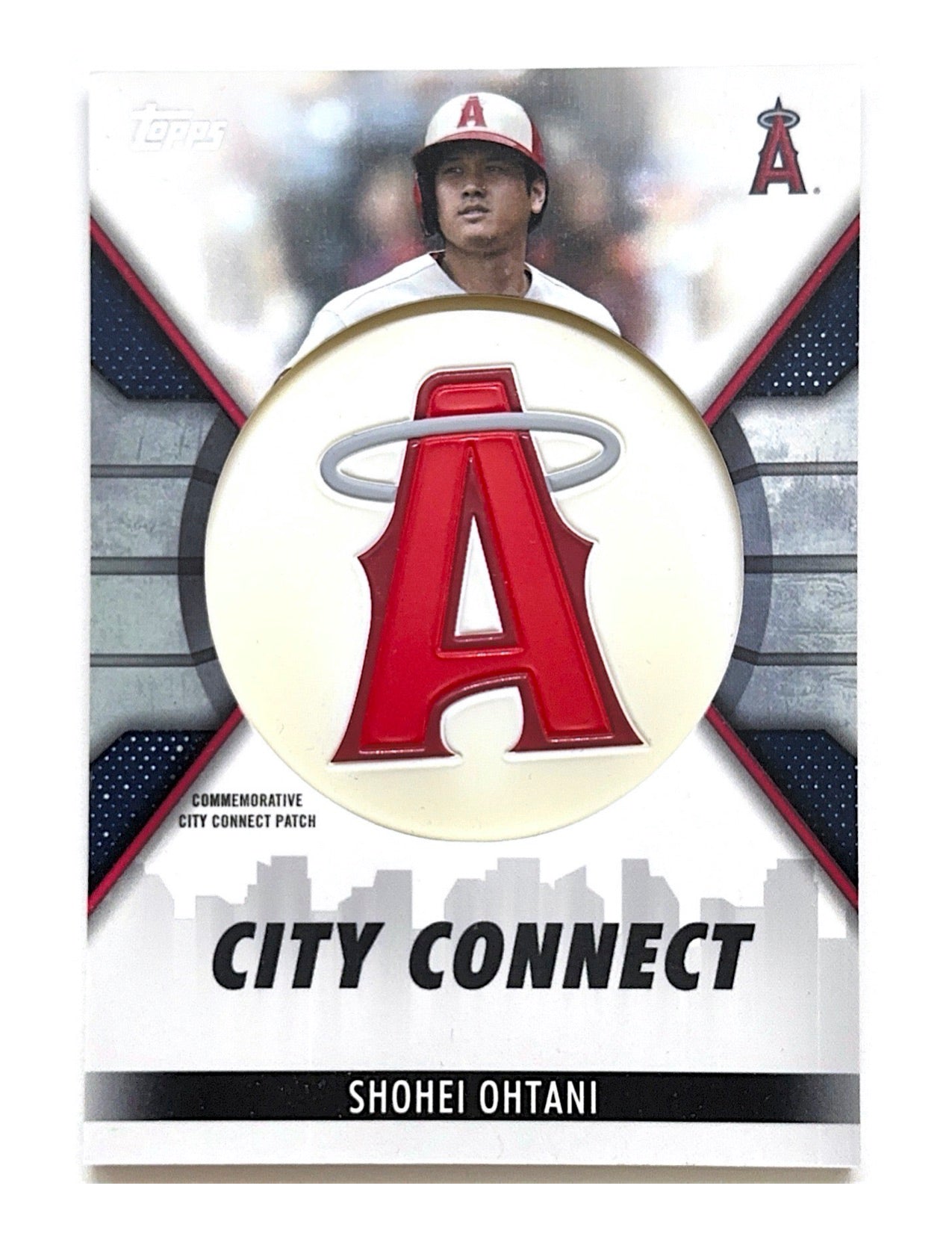 Shohei Ohtani 2023 Topps Series 1 City Connect Commemorative Patch #CC-SO