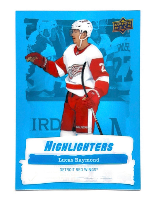 Lucas Raymond 2022-23 Upper Deck Series 2 Highlighters Blue #HL-20