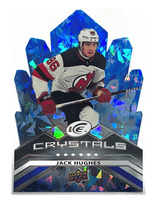 Jack Hughes 2021-22 Upper Deck Ice Crystals #IC-20