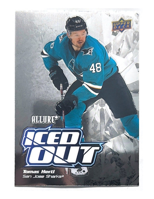 Tomas Hertl 2022-23 Upper Deck Allure Iced Out #IO-6