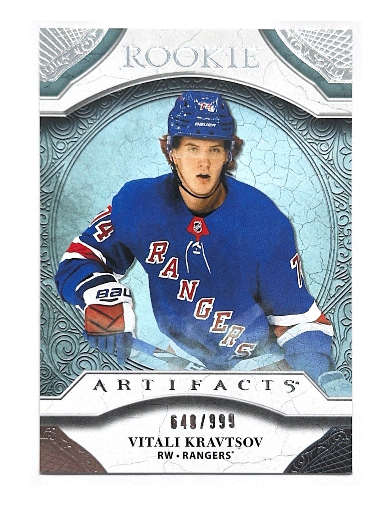 Vitali Kravtsov 2020-21 Upper Deck Artifacts Rookie #RED218 - 640/999