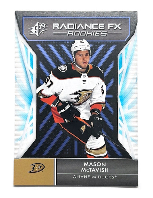 Mason McTavish 2021-22 Upper Deck SPx Radiance FX Rookies #RFX-92