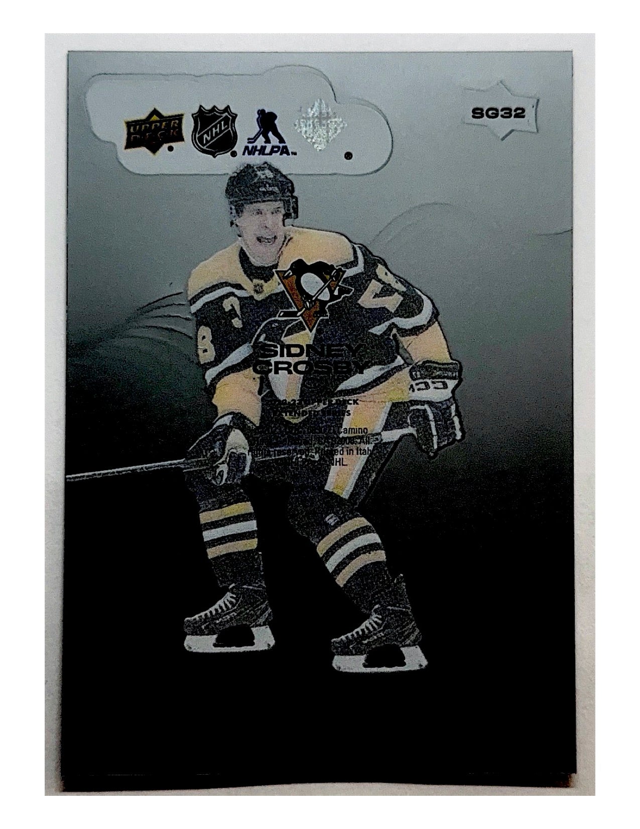 Sidney Crosby 2022-23 Upper Deck Extended Series Smooth Grooves #SG32