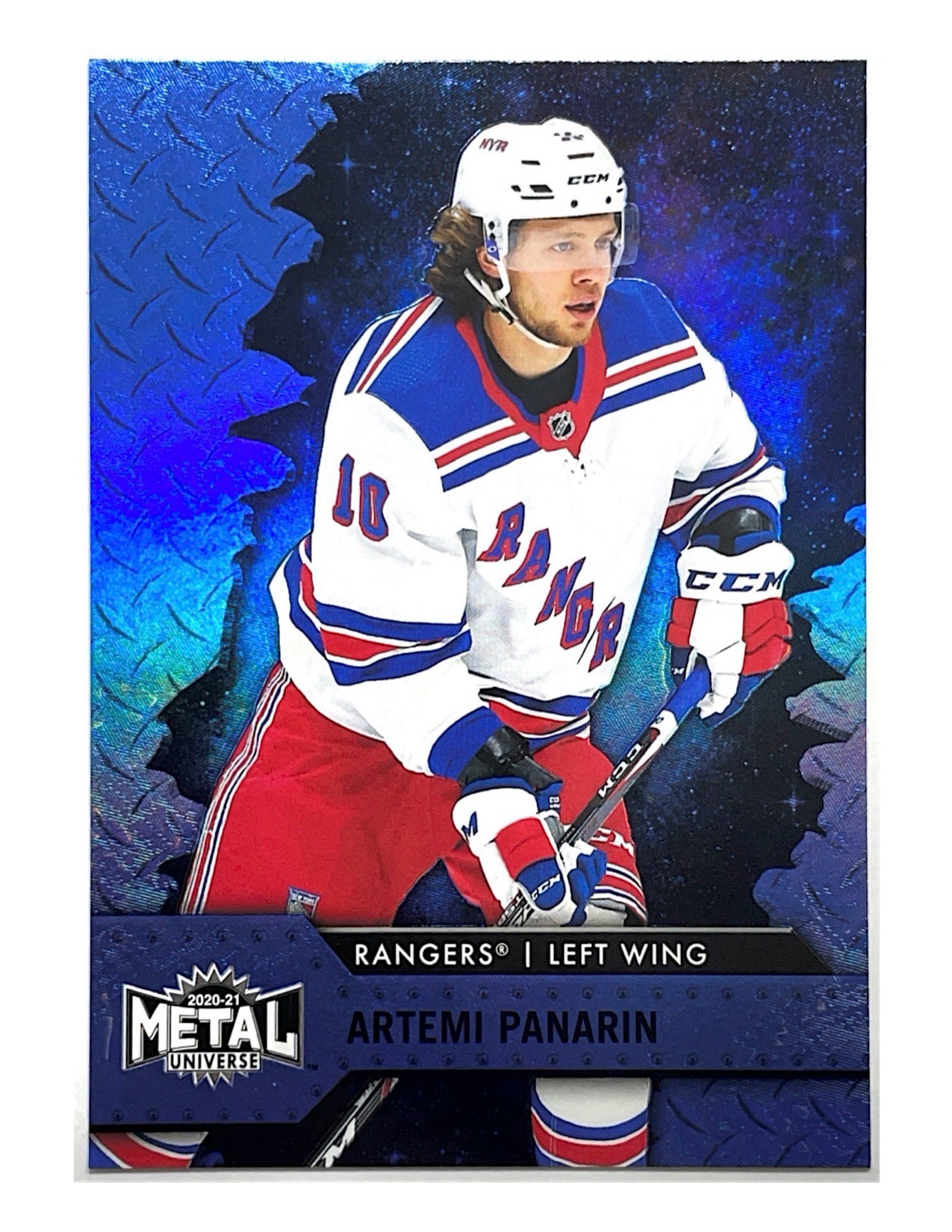 Artemi Panarin 2020-21 Upper Deck Skybox Metal Universe Blue #10