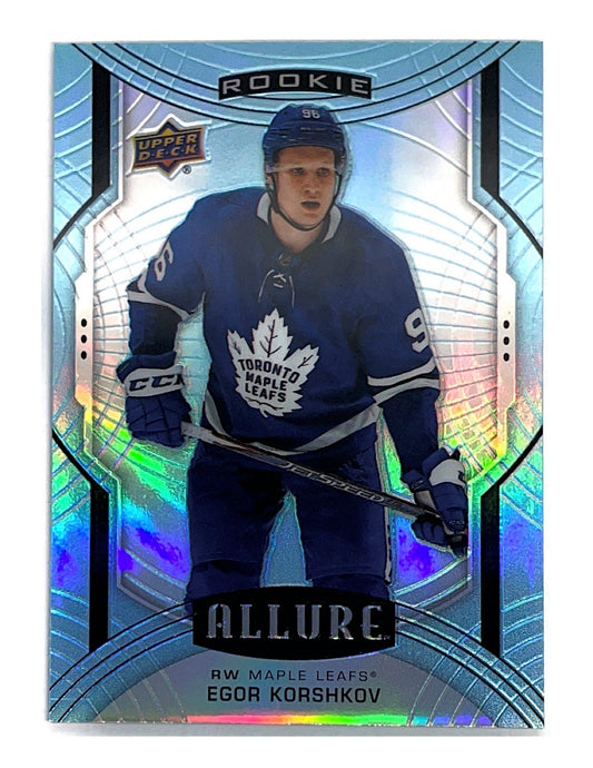 Egor Korshkov 2020-21 Upper Deck Allure Rookie Double Rainbow #111