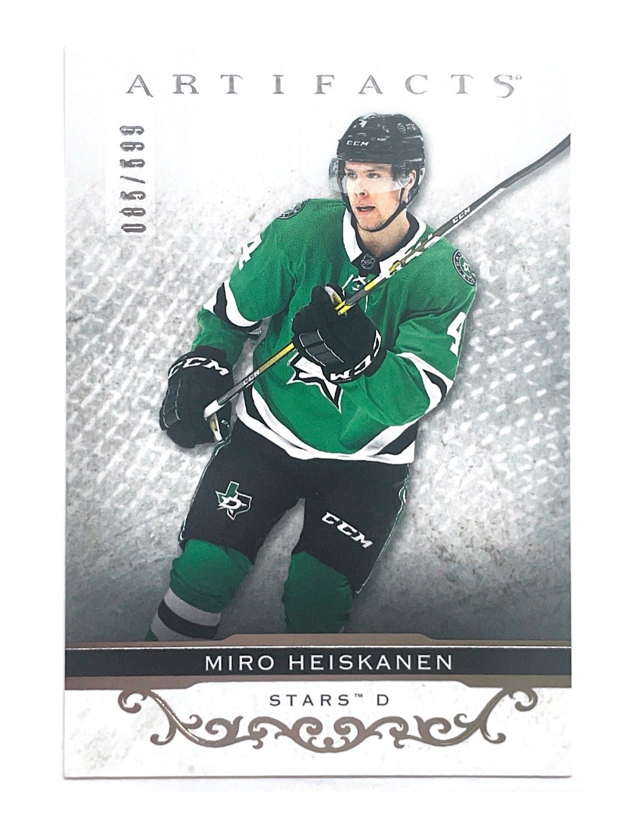 Miro Heiskanen 2021-22 Upper Deck Artifacts #113 - 085/599