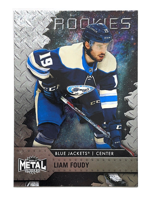 Liam Foudy 2020-21 Upper Deck Skybox Metal Universe Rookies #115