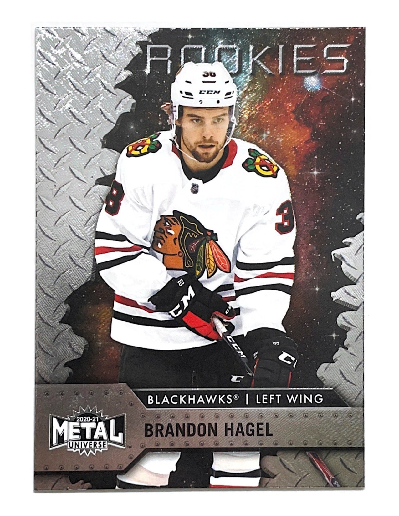 Brandon Hagel 2020-21 Upper Deck Skybox Metal Universe Rookies #116