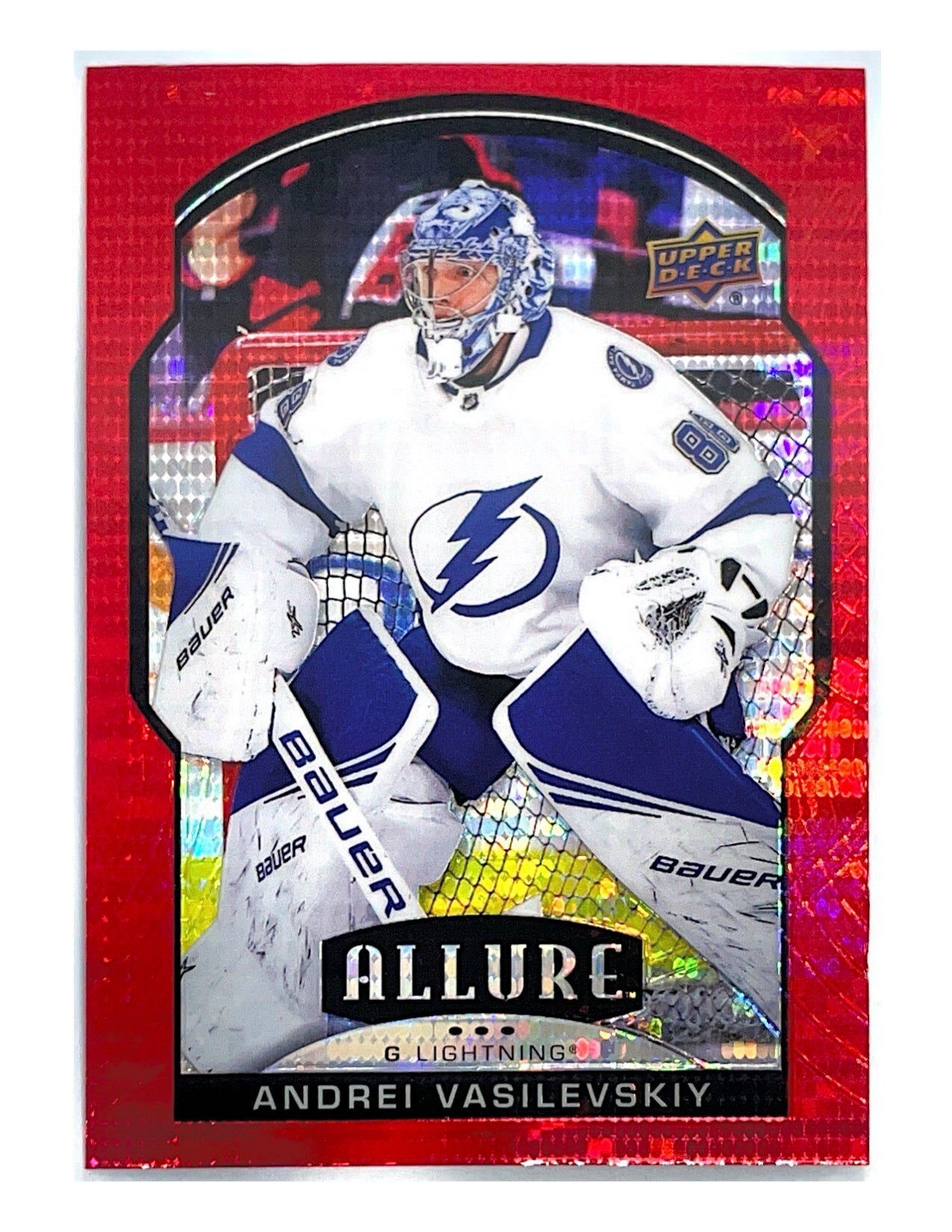 Andrei Vasilevskiy 2020-21 Upper Deck Allure Red Rainbow #11