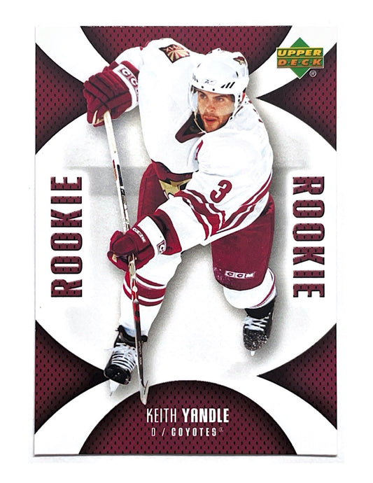 Keith Yandle 2006-07 Upper Deck Mini Jersey Rookie #121