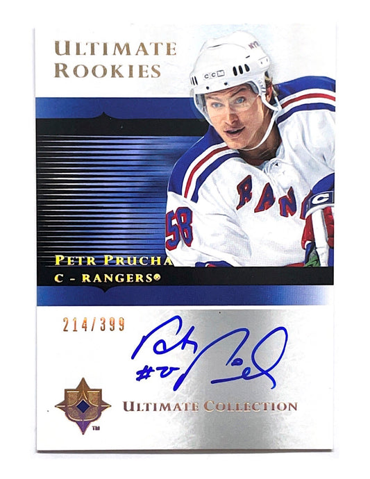 Petr Prucha 2005-06 Upper Deck Ultimate Collection Ultimate Rookies Autograph #125 - 214/399