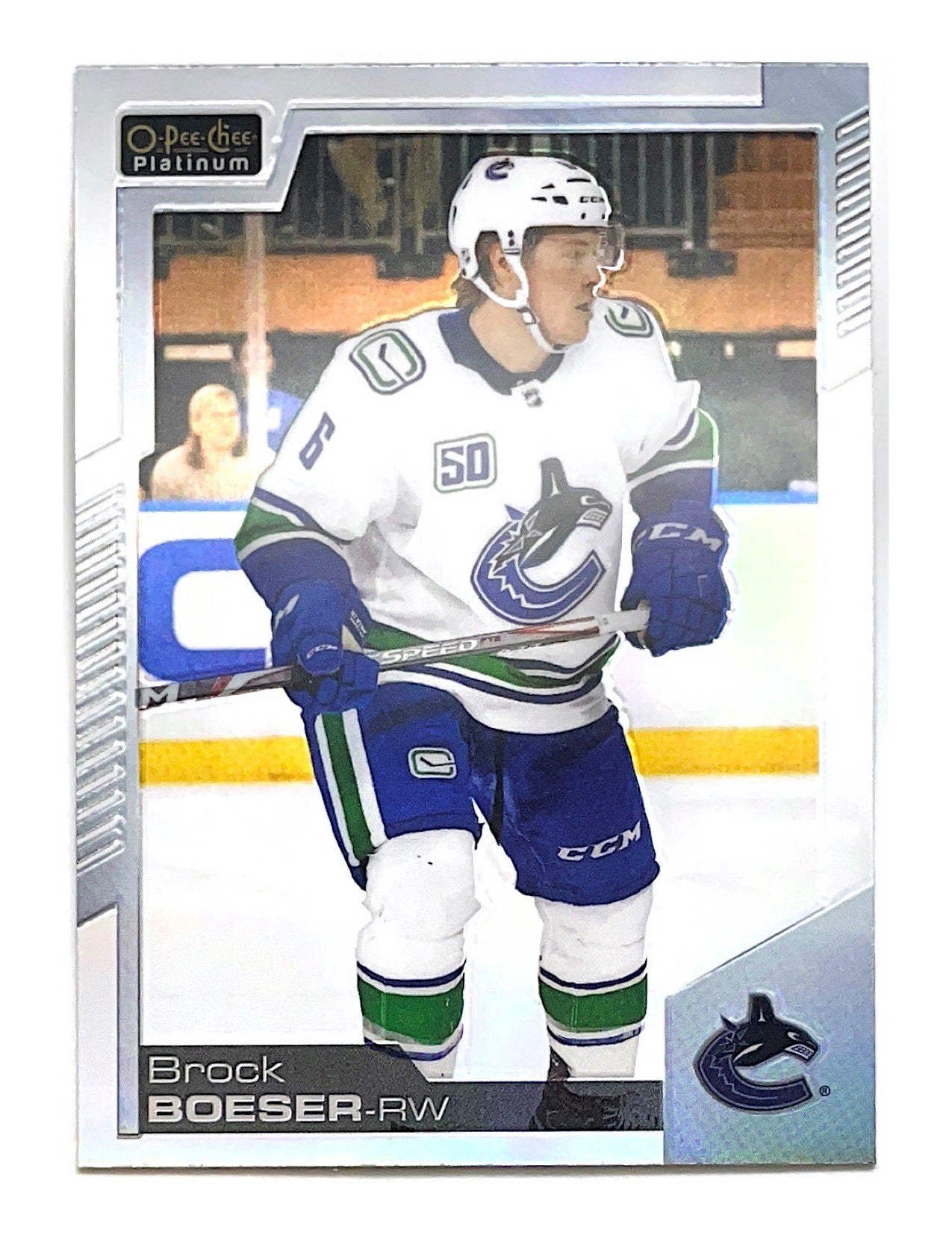 Brock Boeser 2020-21 O-Pee-Chee Platinum Rainbow #126