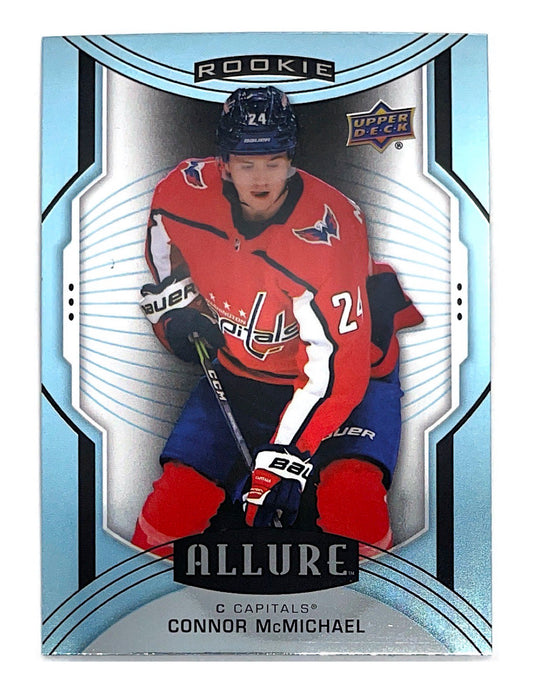 Connor McMichael 2020-21 Upper Deck Allure Rookie Blue Short Print #131