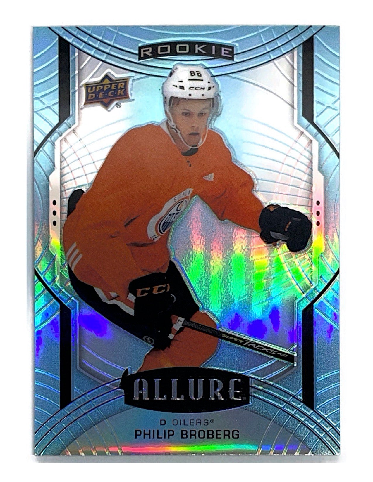 Philip Broberg 2020-21 Upper Deck Allure Rookie Double Rainbow #138