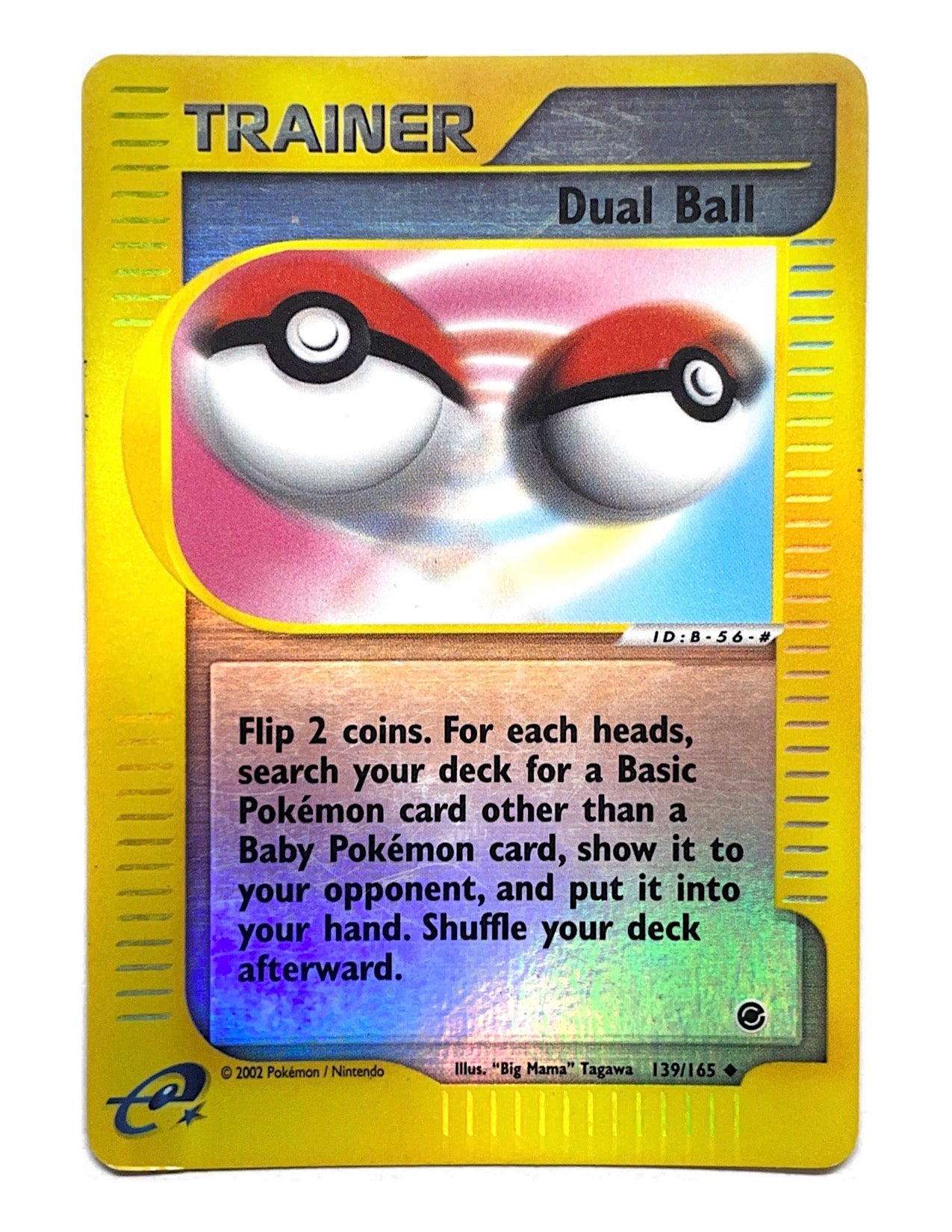 Dual Ball 139/165 Reverse Holo Uncommon - Expedition