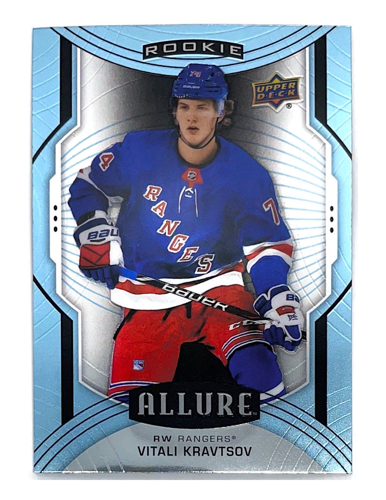 Vitali Kravtsov 2020-21 Upper Deck Allure Rookie Blue Short Print #139