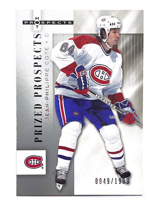 Jean-Philippe Cote 2005-06 Upper Deck Fleer Prized Prospects #142 - 0949/1999