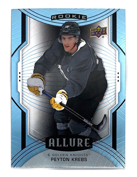 Peyton Krebs 2020-21 Upper Deck Allure Rookie Blue Short Print #142