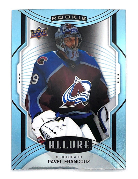 Pavel Francouz 2020-21 Upper Deck Allure Rookie Blue Short Print #143