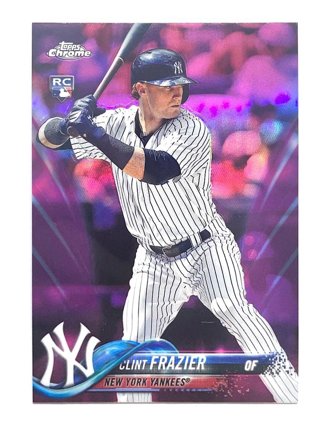 Clint Frazier 2018 Topps Chrome Pink Refractor Rookie #148
