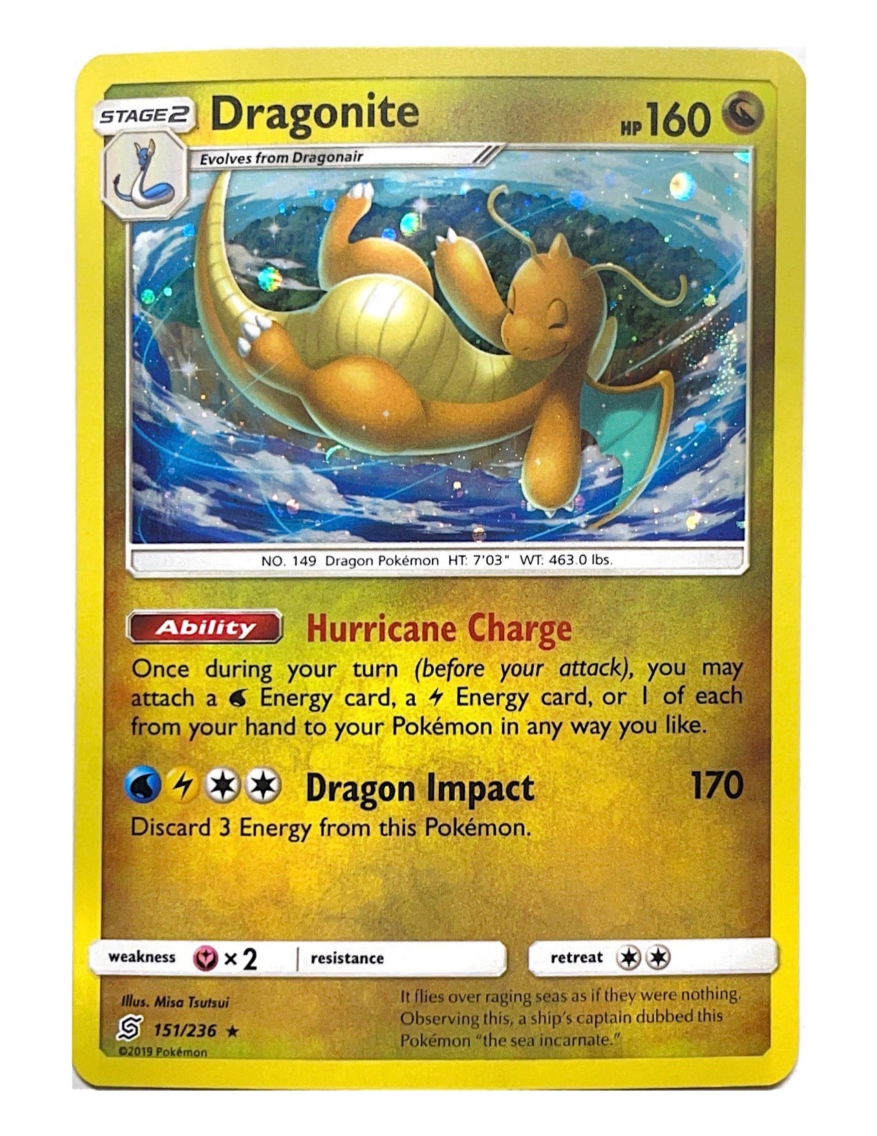 Dragonite 151/236 Holo Rare - Unified Minds