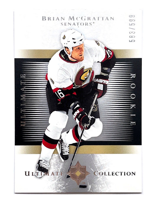 Brian McGrattan 2005-06 Upper Deck Ultimate Collection Ultimate Rookie #159 - 583/599