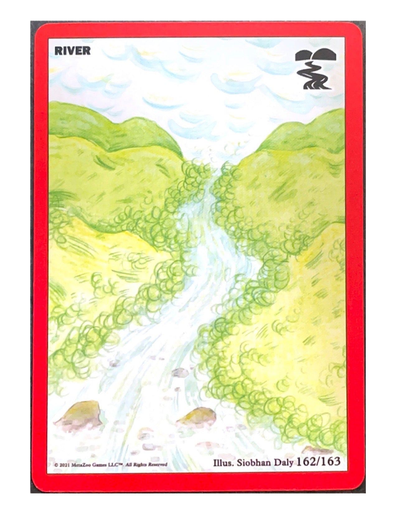 River 162/163 Terra Card - 1st Edition - Nightfall