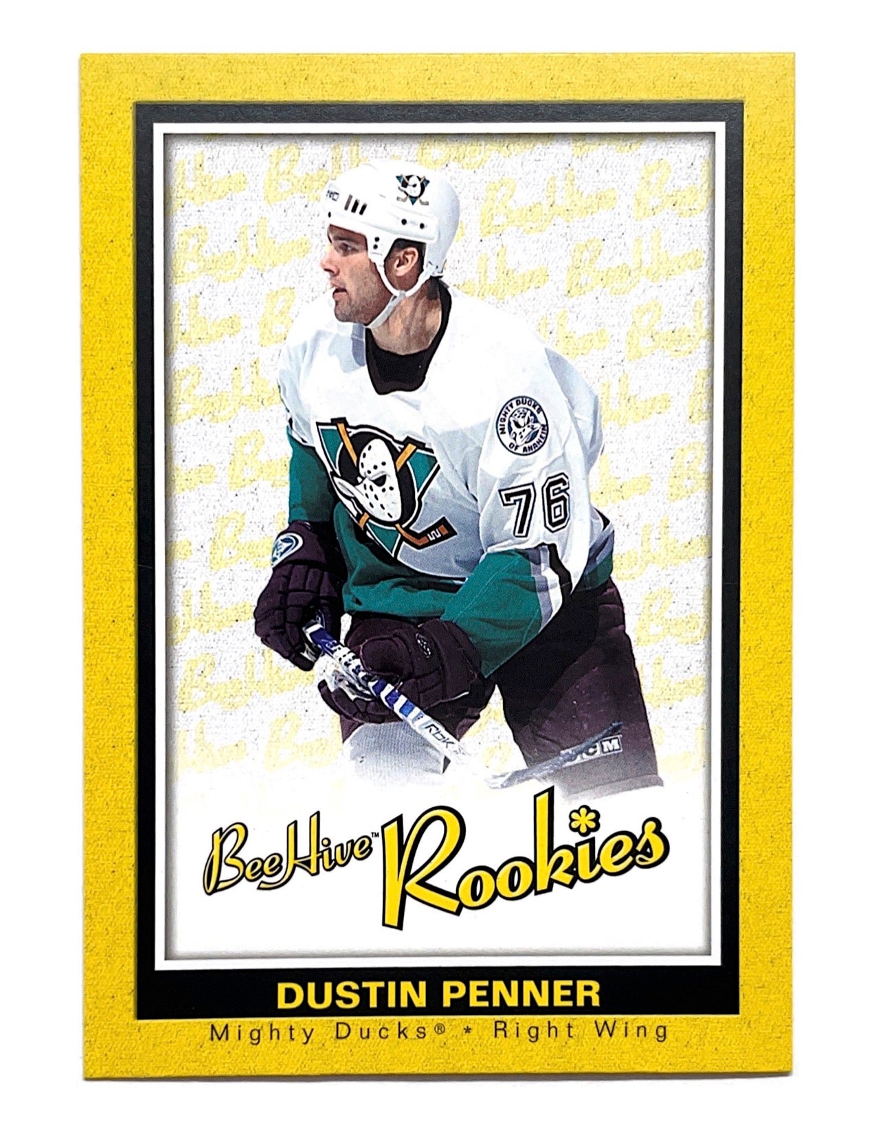 Dustin Penner 2005-06 Upper Deck Bee Hive Rookies Yellow #163