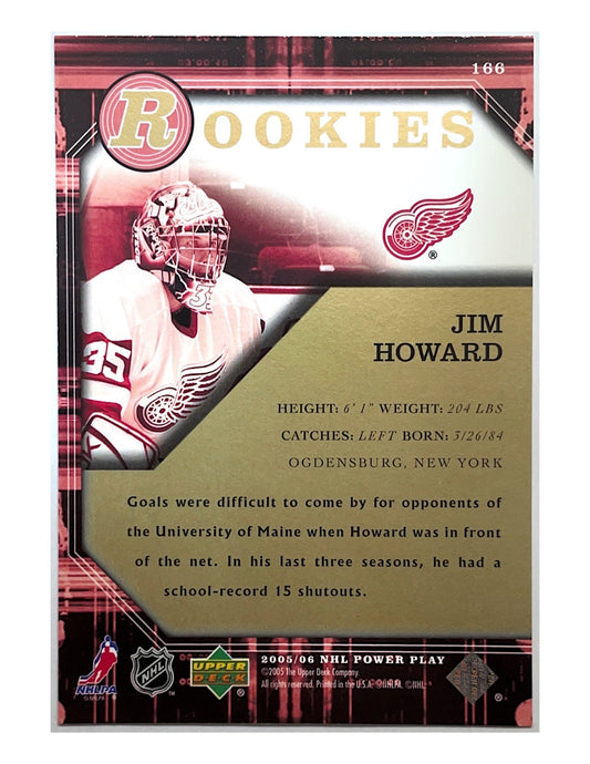 Jim Howard 2005-06 Upper Deck Power Play Rookies #166