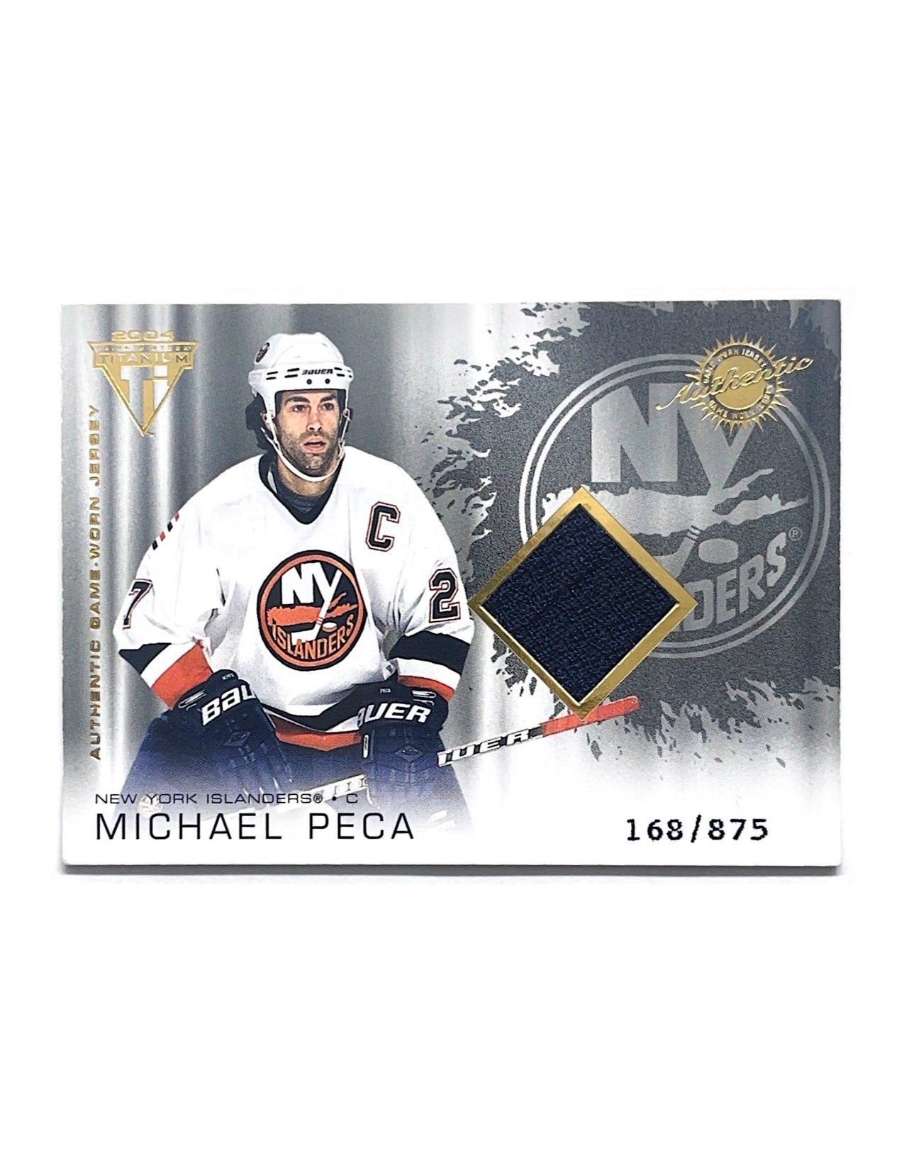 Michael Peca 2003-04 Private Stock Titanium Jersey #168 - 168/875