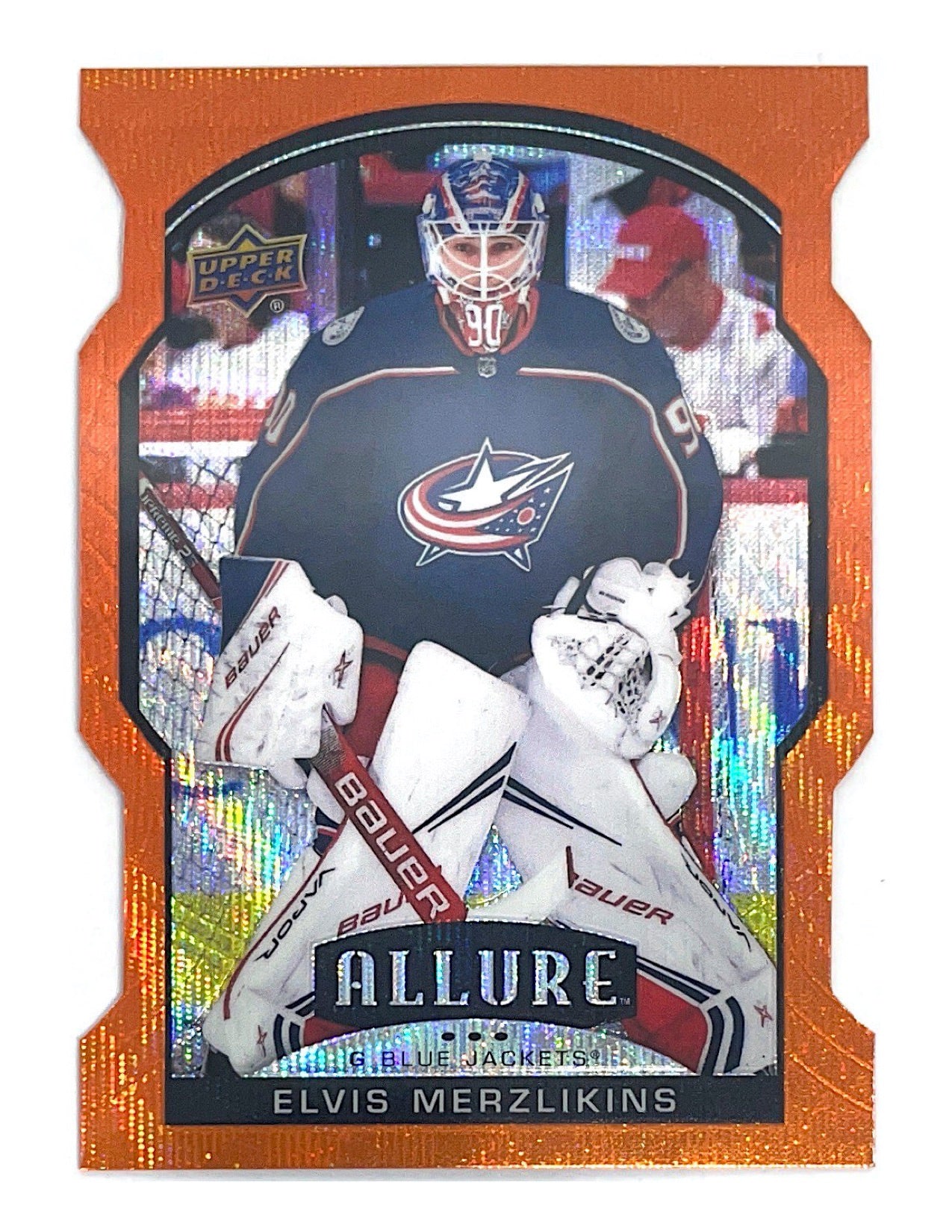 Elvis Merzlikins 2020-21 Upper Deck Allure Orange Slice #16