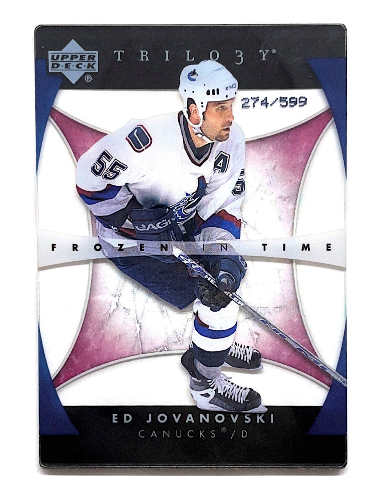 Ed Jovanovski 2005-06 Upper Deck Trilogy Frozen In Time #170 - 274/599