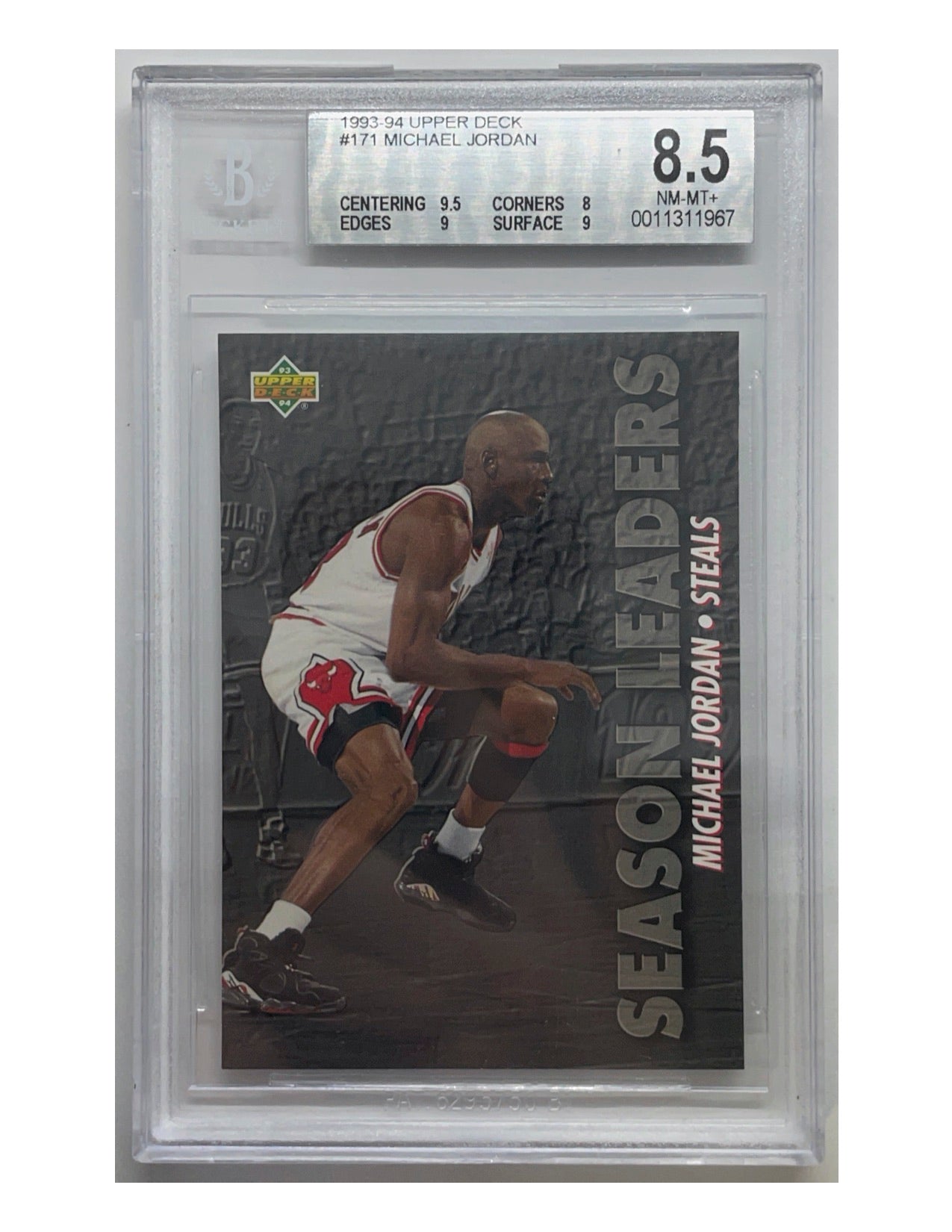 Michael Jordan 1993-94 Upper Deck #171 - BGS 8.5