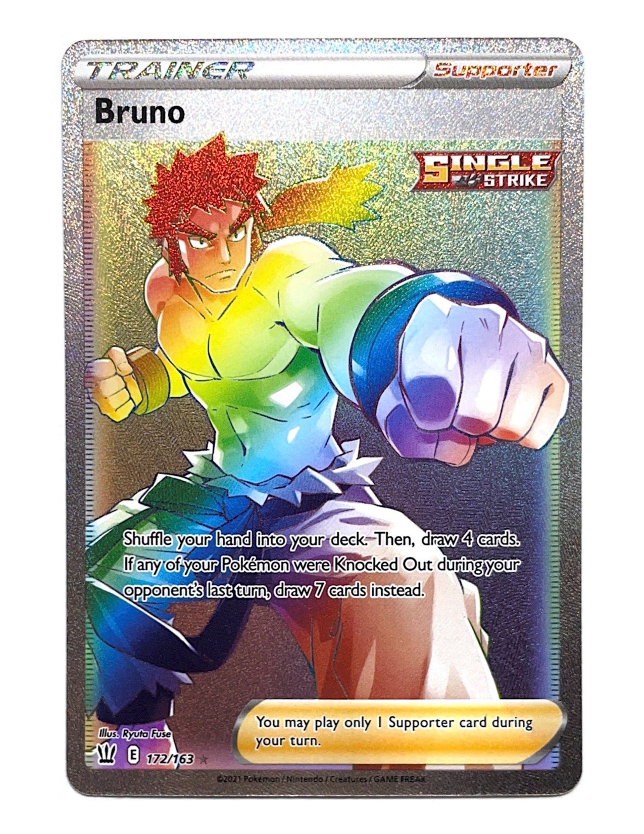 Bruno 172/163 Full Art Secret Rare - Battle Styles