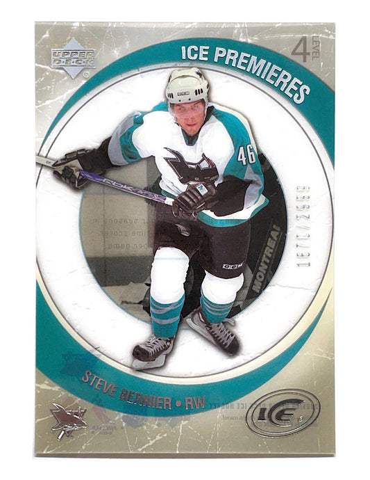 Steve Bernier 2005-06 Upper Deck Ice Premieres Level 4 #176 - 1670/2999