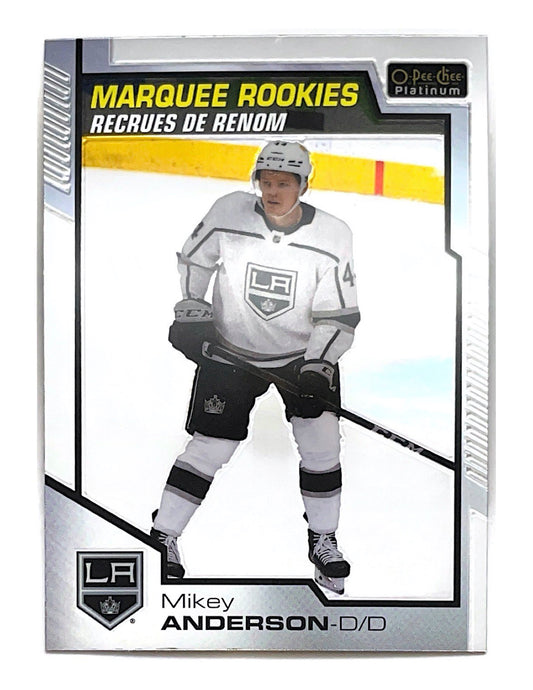 Mikey Anderson 2020-21 O-Pee-Chee Platinum Marquee Rookies #179