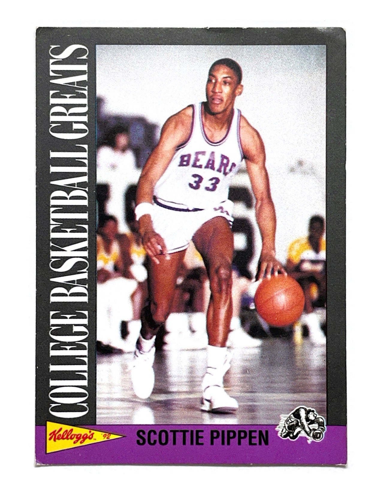 Scottie Pippen 1992-93 Kellog's Raisin Bran College Basketball Greats #17