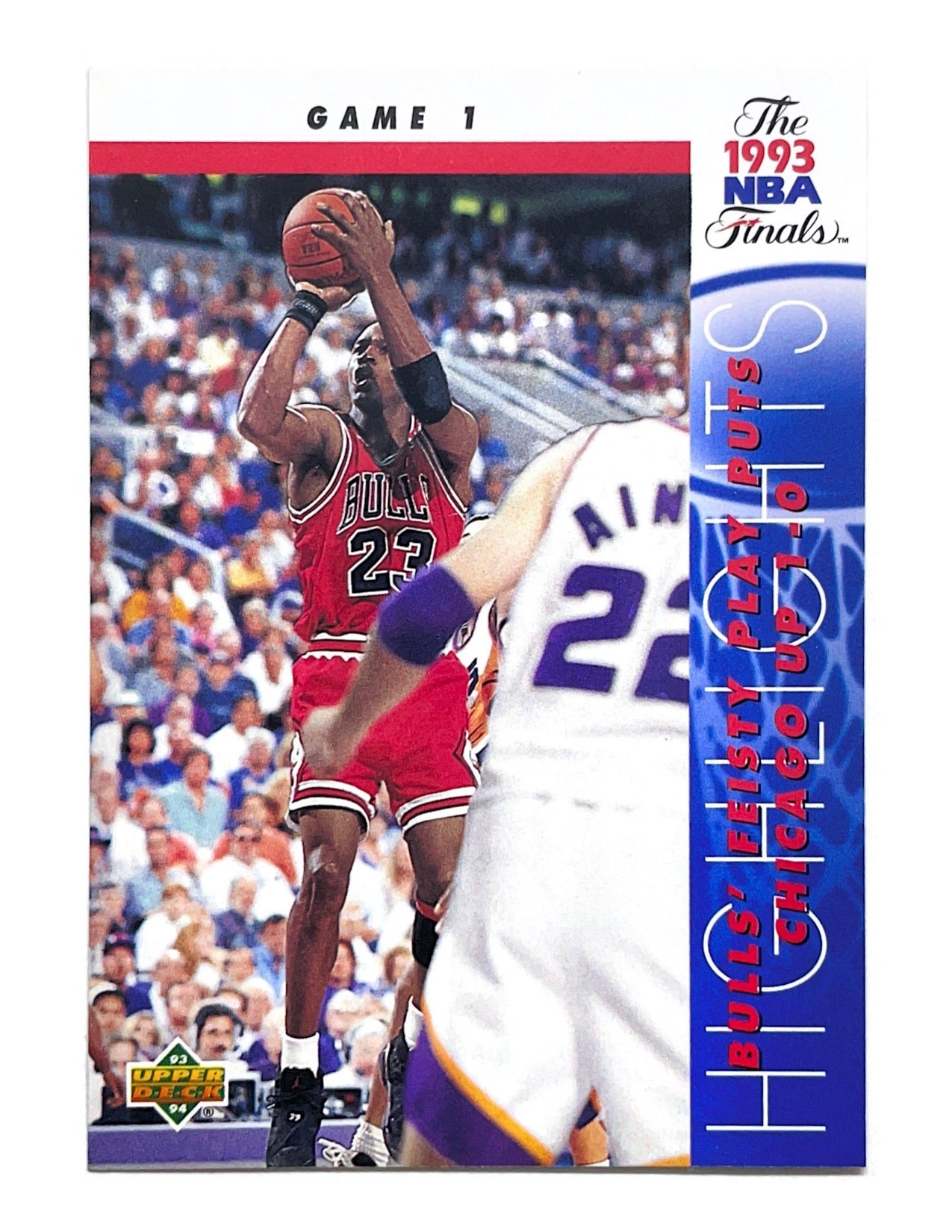 Michael Jordan 1993-94 Upper Deck NBA Finals #198