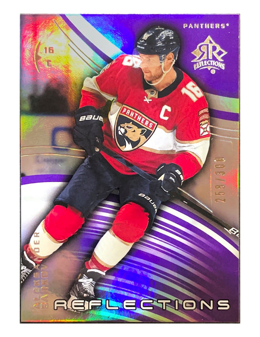 Alexander Barkov 2020-21 Upper Deck Extended Series Reflections Amethyst #19 - 258/300