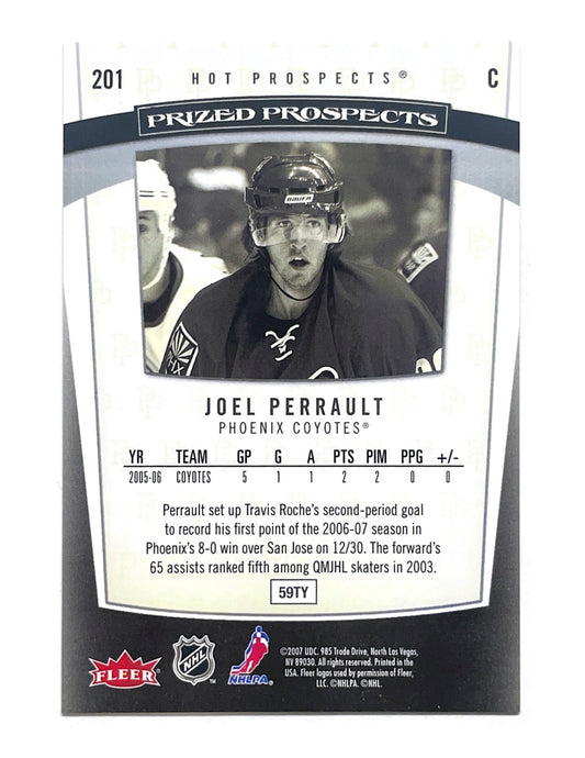 Joel Perrault 2006-07 Fleer Prized Prospects #201 - 0470/1999