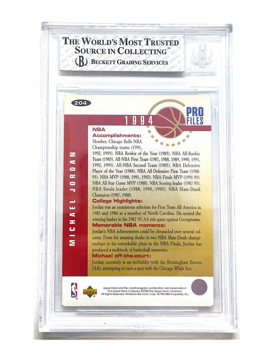 Michael Jordan 1994-95 Upper Deck Collector's Choice #204 - BGS 6