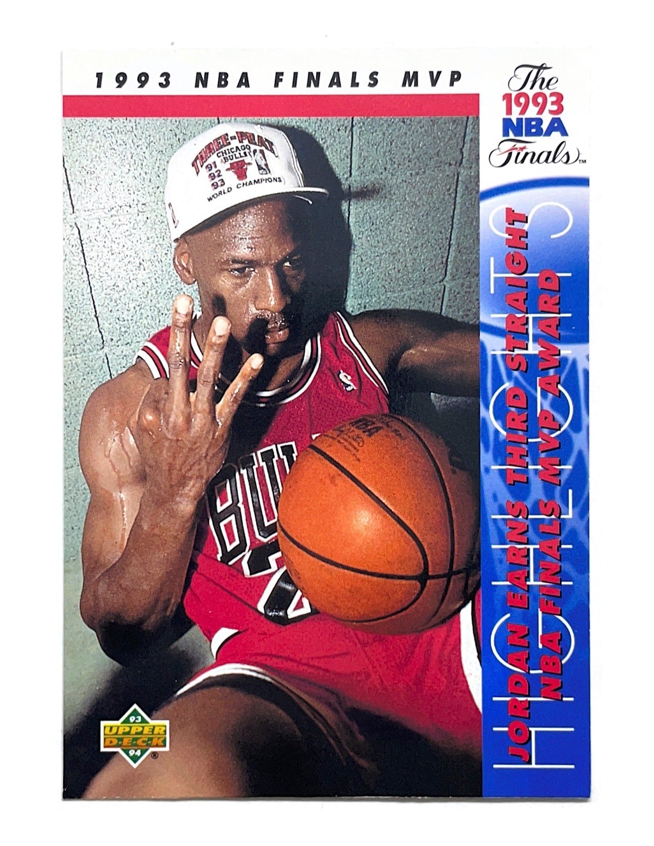 Michael Jordan 1993-94 Upper Deck NBA Finals #204
